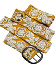 Jenny Krauss Two-Tone Embroidered Belt