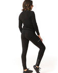 Smartwool W’s Merino Active Fleece Wind Tight - Black