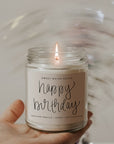 Happy Birthday Soy Candle