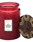 Voluspa Large Glass Jar Candle Goji Tarocco Orange