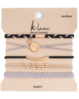 K'Lani Hair Tie Bracelets- Set of 5