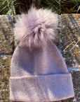 Snap it Off Pom Pom Beanie