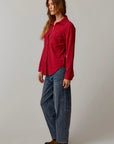 Carve Fairbanks Supersoft Shirt: Deep Rouge Heather