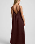 Sunkissed Cupro Maxi Dress