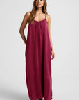 Sunkissed Cupro Maxi Dress