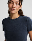 On Repeat Rib Baby Tee