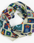 Les Belles Vagabondes Organic Cotton Square Scarf
