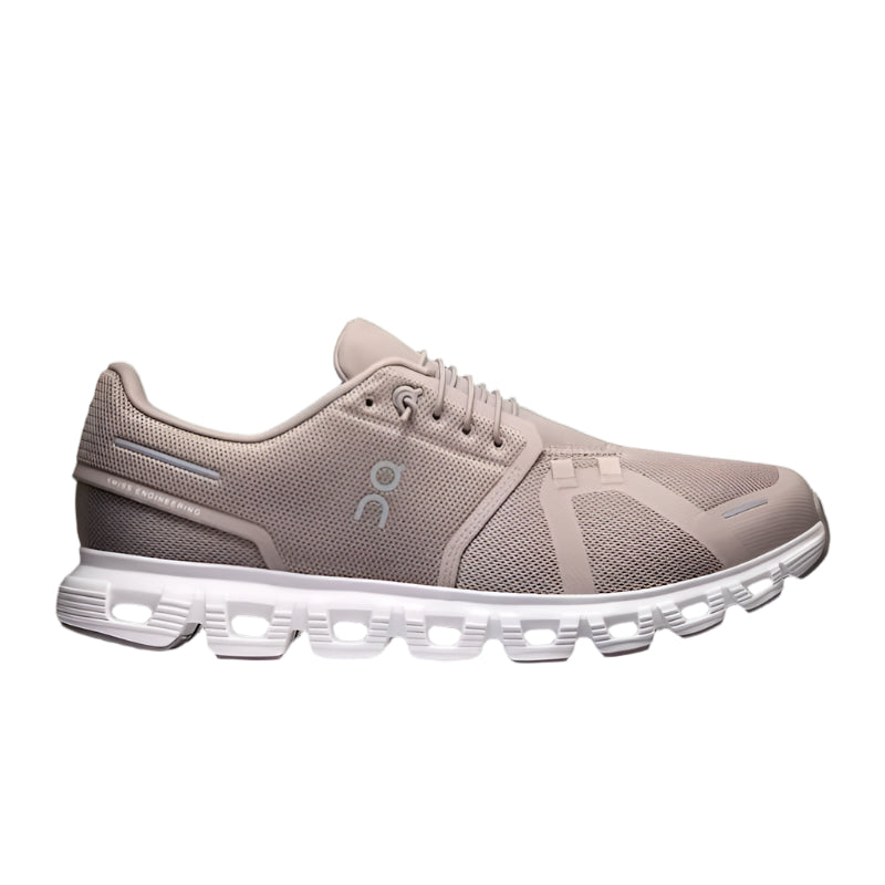 On Cloud 6 Men's - Fog / White