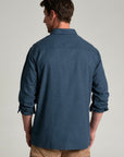 Kuhl Revolvr Long Sleeve Flannel Shirt- Mutiny Blue
