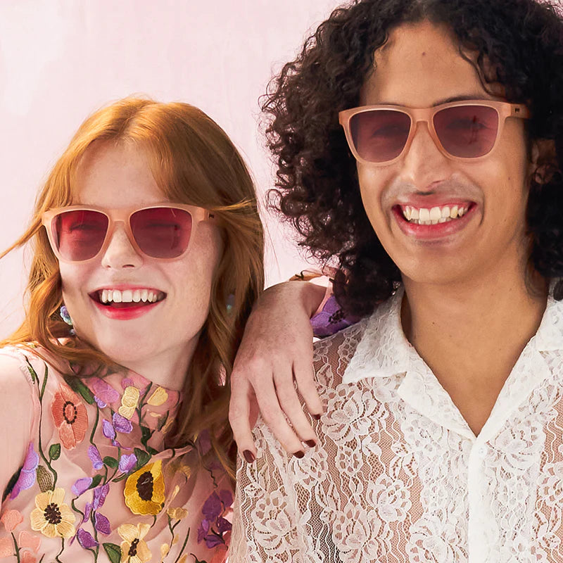 Goodr OG Polarized Sunglasses: Don't Make Me Blush