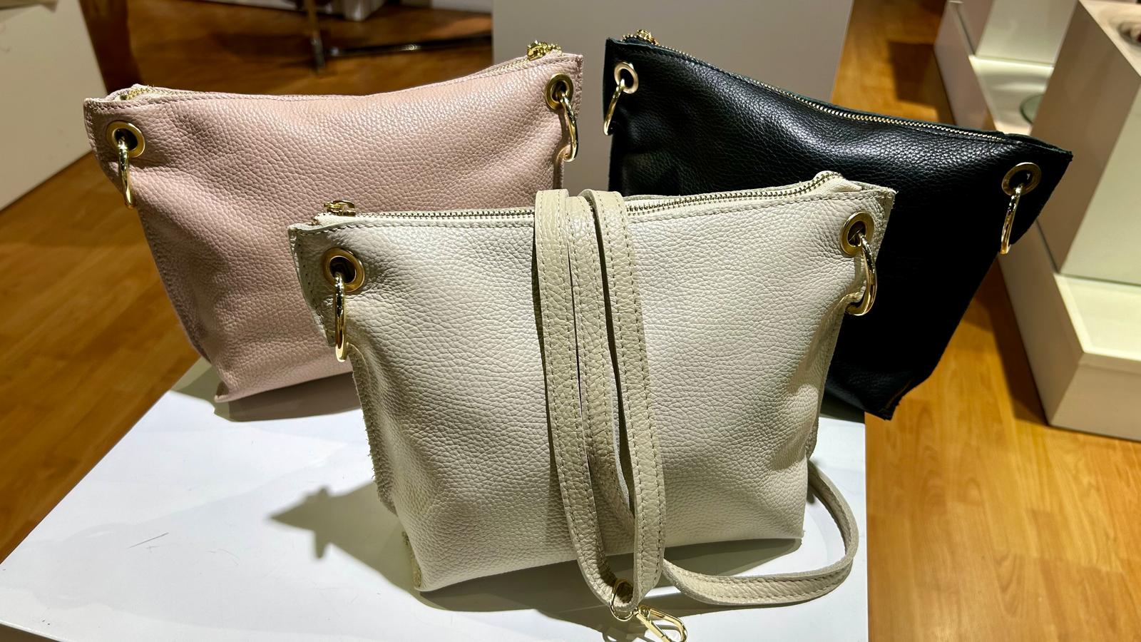 German Fuentes Italian Leather Crossbody Bag