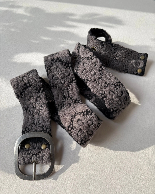 Jenny Krauss Midnight Oasis Embroidered Belt