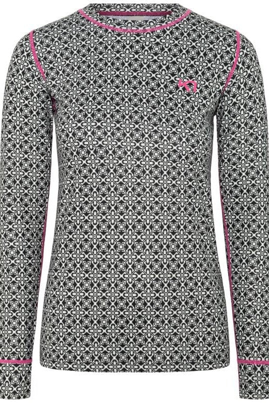 Kari Traa Fryd Long Sleeve Baselayer: NWhite