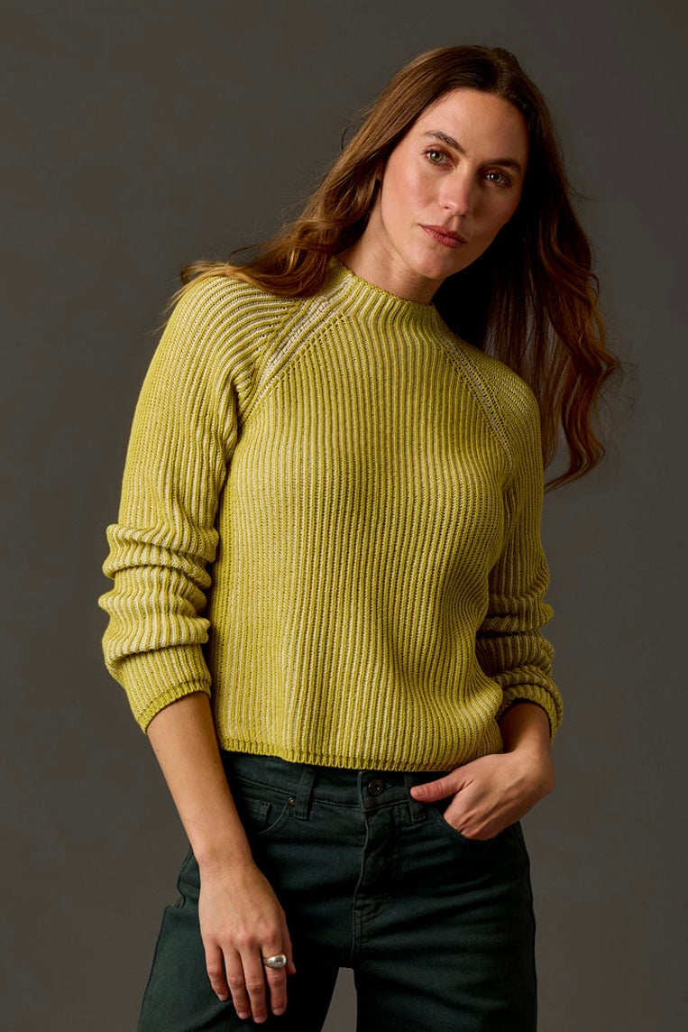 Carve Ivy Reversible Mock Neck Sweater
