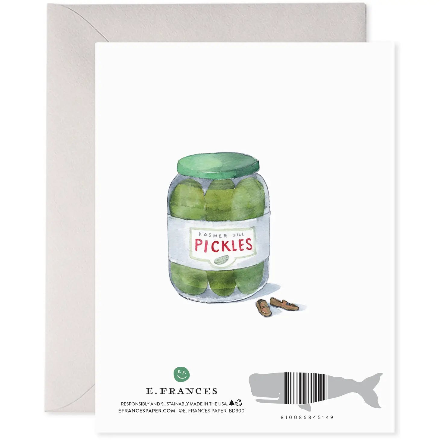 E. Frances Big Dill Birthday Greeting Card