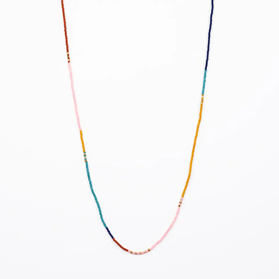 Beaded Stretch Necklace / Wrap Bracelet