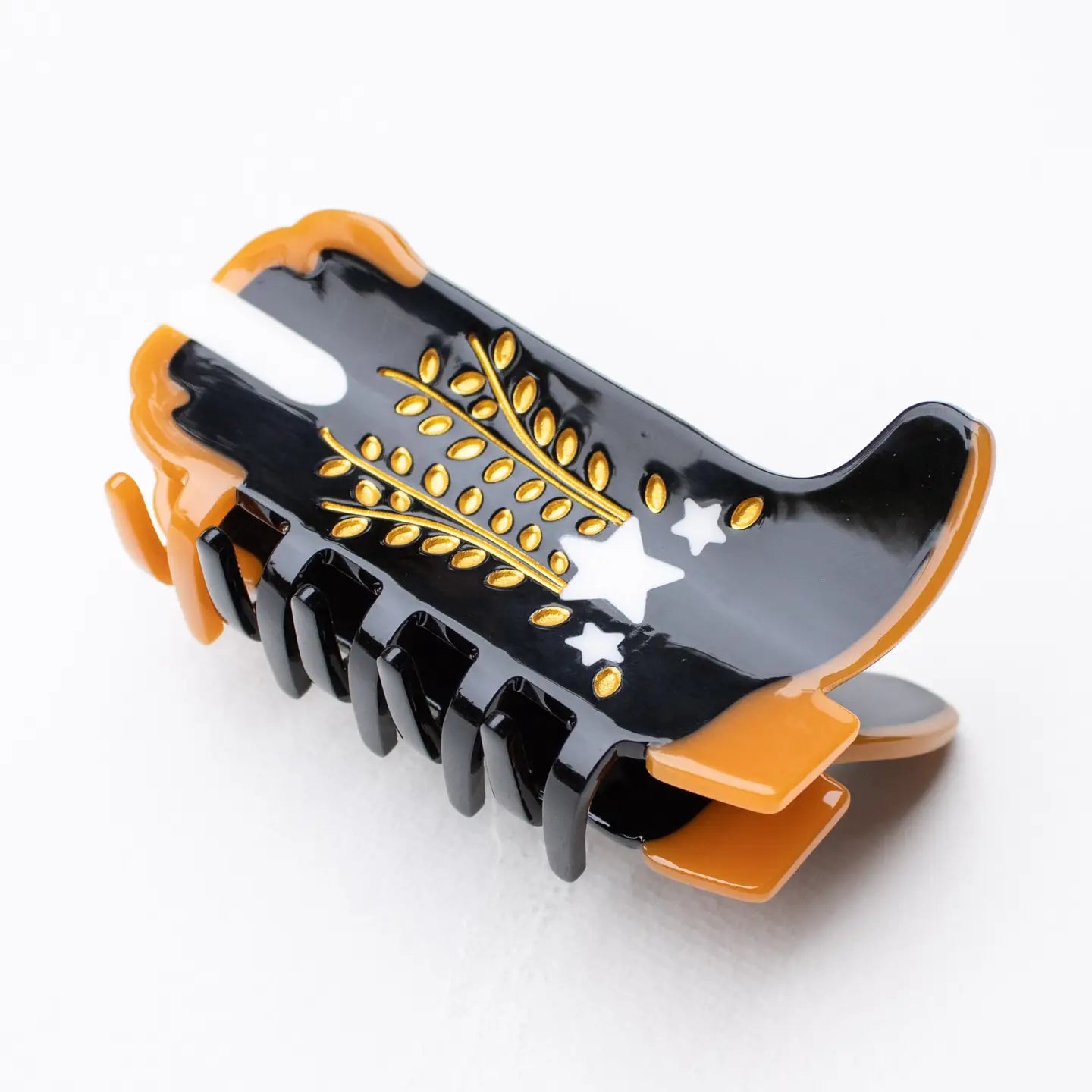 Eco Cowboy Boots Hair Claw Clip