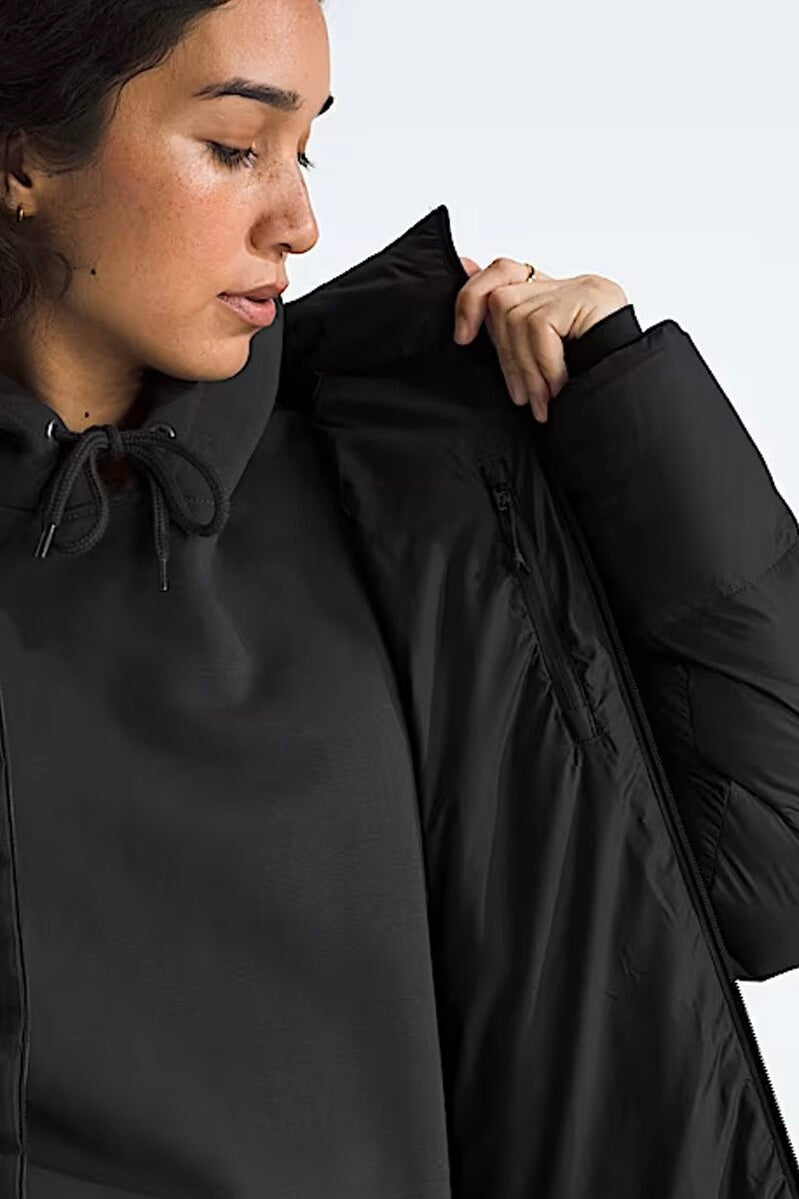 TNF W's Hydrenalite City Long Down Hooded Parka