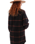 North Wind Plaid Car Coat