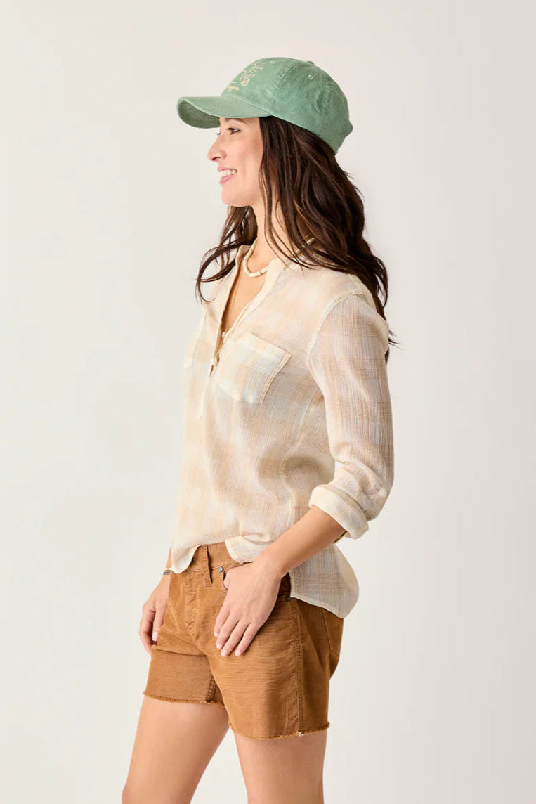 Dylan Gauze Shirt : Mulitplaid
