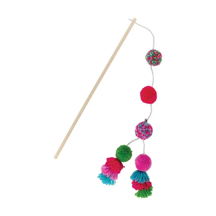 Shake you Pom Pom Teaser Cat Toy