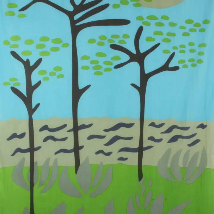 Les Belles Vagabondes Organic Cotton Square Scarf