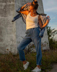Zoe Lightweight Denim Pant-Magnolia