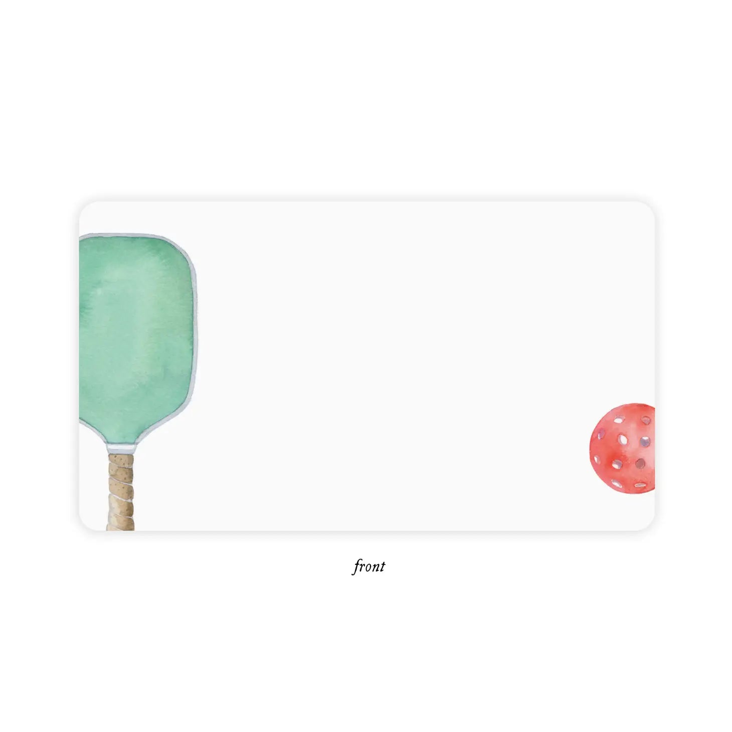 E. Frances Pickleball Little Notes