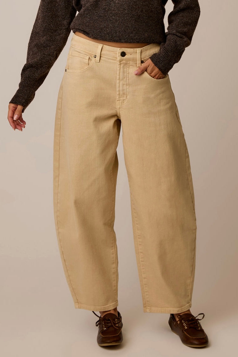Dana Barrel Pant: Shell