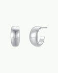 JK Hoop Wide Earrings