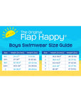 Flap Happy K's UPF 50+ Graphic Rash Guard Swim top