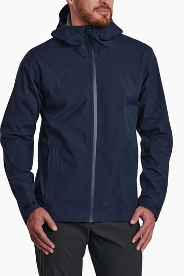 Kuhl M's Stretch Voyagr Waterproof Breathable Jacket: Pirate Blue