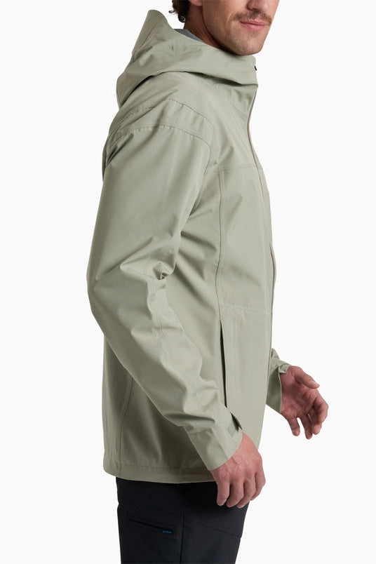 Kuhl M's Stretch Voyagr Waterproof Breathable Jacket: Sagebrush