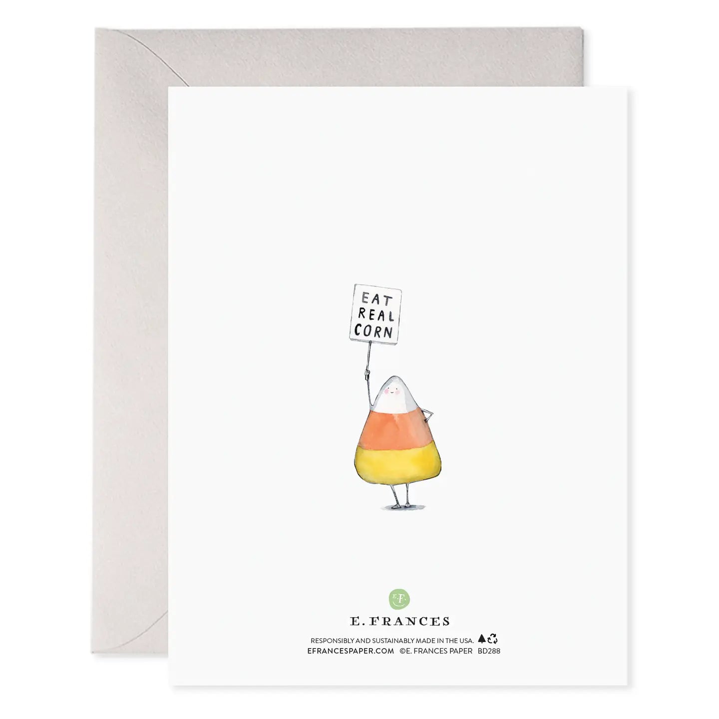 E.Frances Veggie Strike Birthday Greeting Card