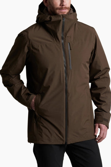 Kuhl M's Stretch Voyagr Insulated Waterproof Breathable Jacket: Turkish Coffee