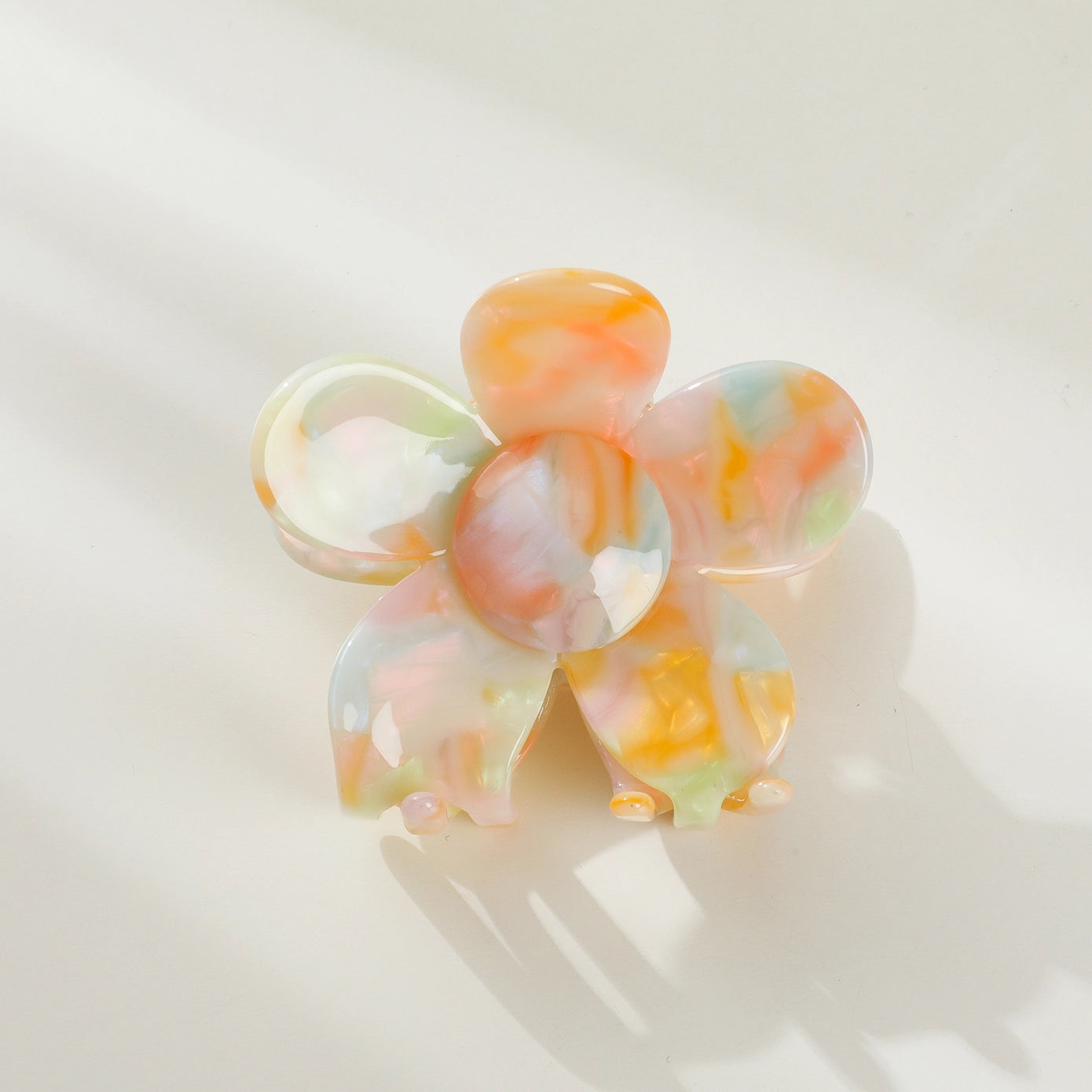 Jasmine Meadow Medium Flower Claw Clip-Assorted