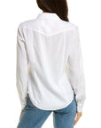 Bella Dahl Long Sleeve Seamed Shirt