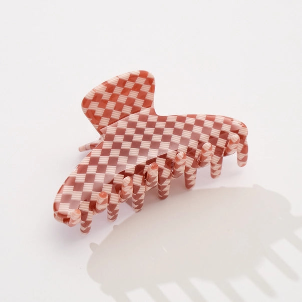 Checkmate Hair Claw Clip