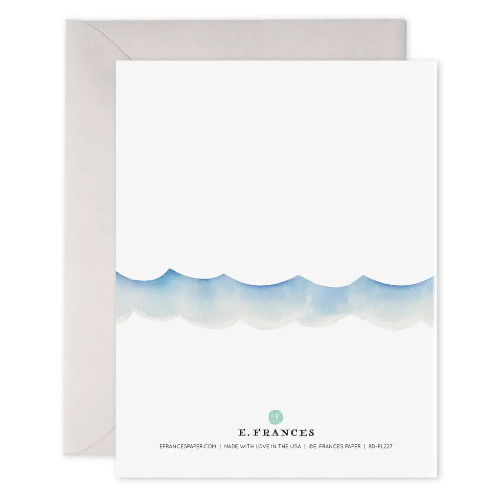 E. Frances Mermaid Birthday Greeting Card