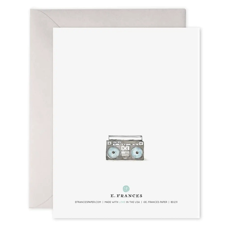 E. Frances Disco Ball Birthday Greeting Card
