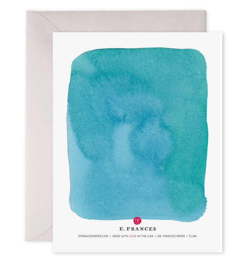 E. Frances Colorful Thanks / Thank You Greeting Card