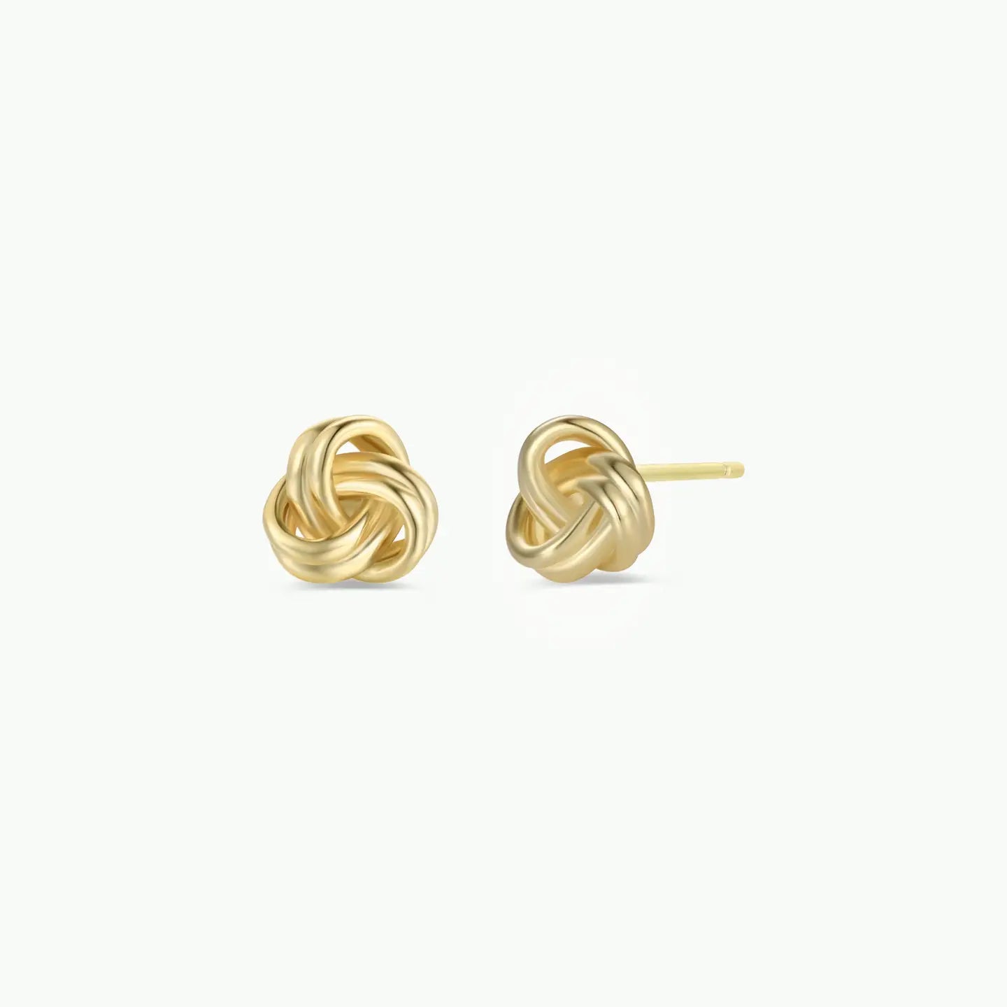 JK Petite Gold Knot Earrings