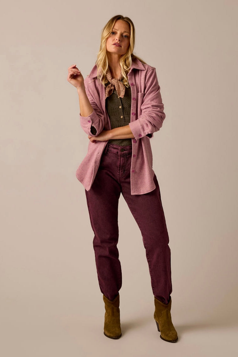 Carve Fairbanks Supersoft Shirt: Light Bramble Heather