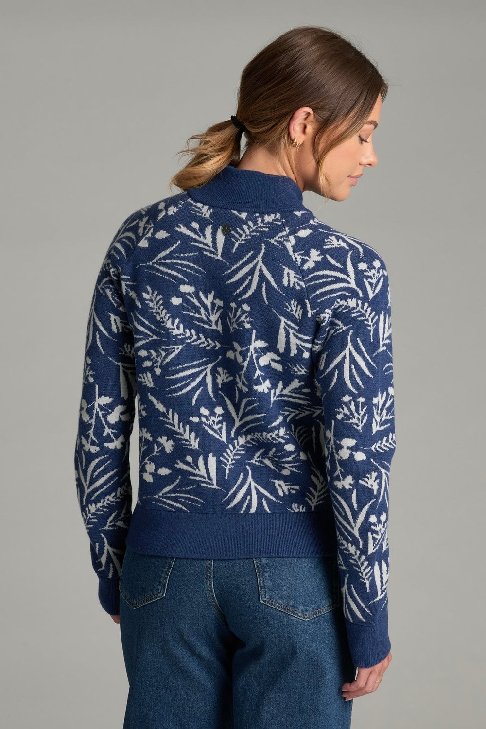 Kuhl W's Viola Sweater- Deep Periwinkle
