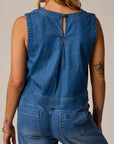 Susie Denim Tank Top