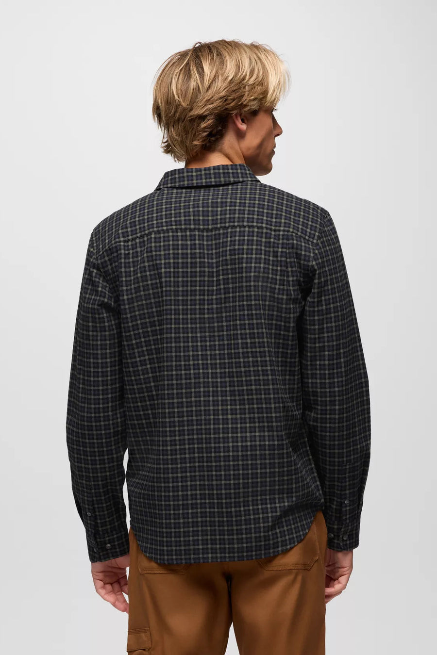 Dolberg M's Slim Fit Flannel Shirt: Spruce