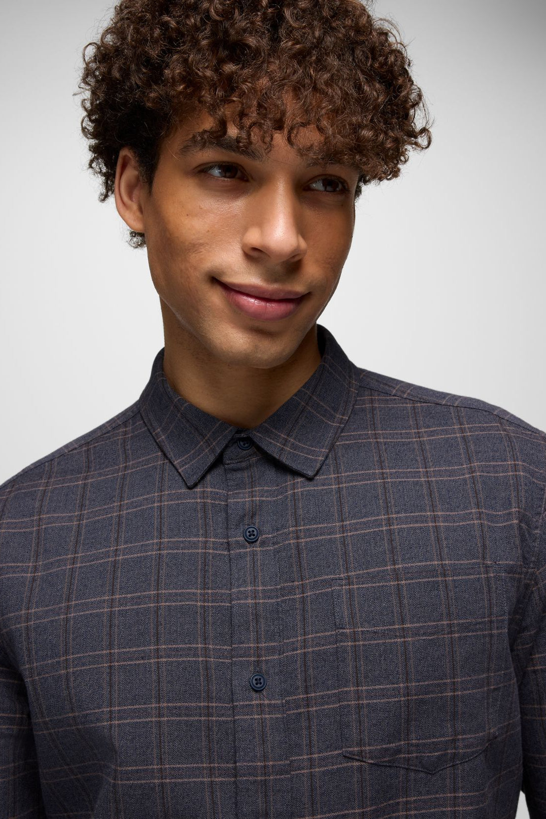 Los Feliz Slim Fit Flannel Shirt: Capulet Blue