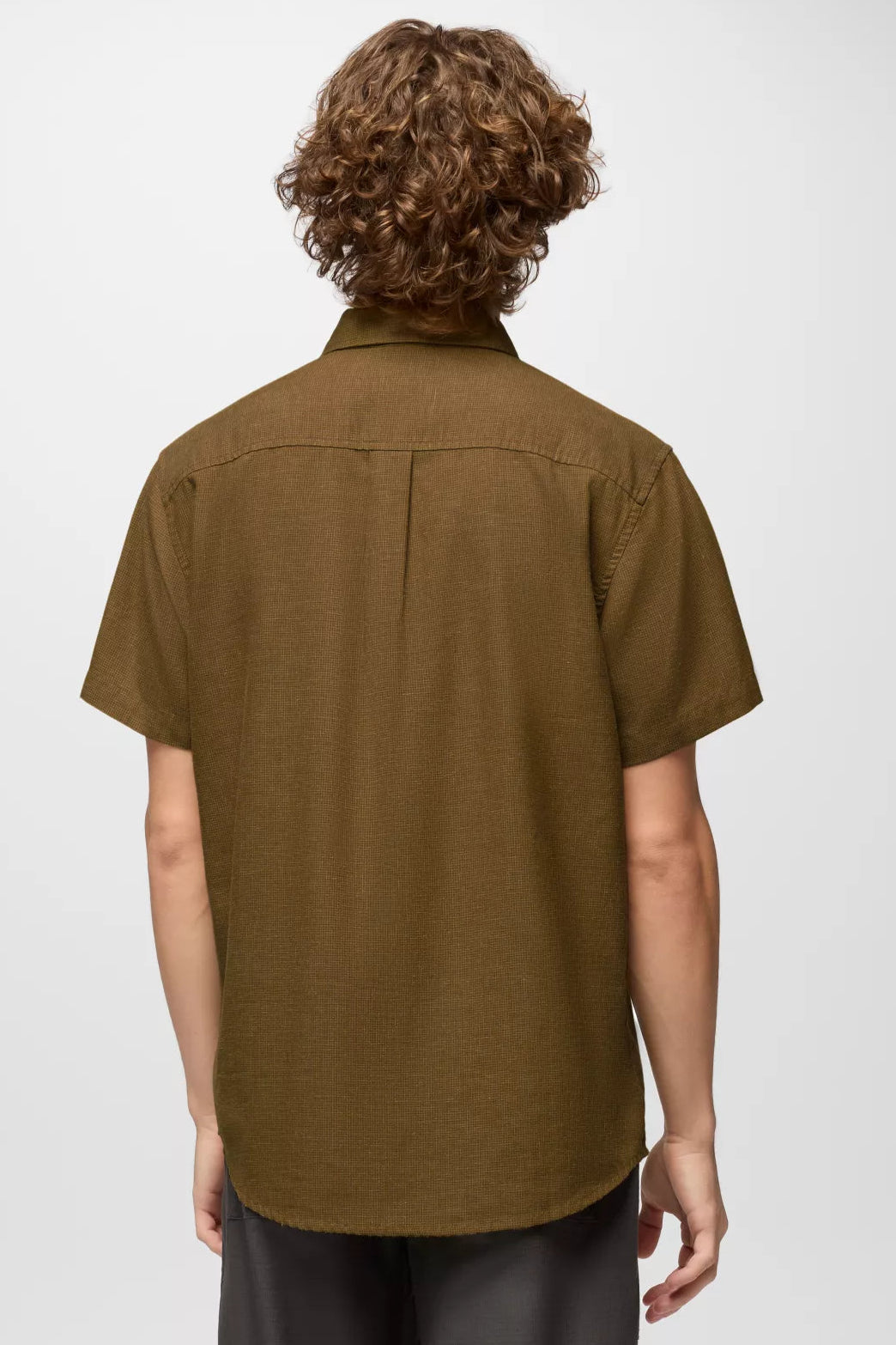 Lindores Standard Fit Short Sleeve Shirt - Retro Olive