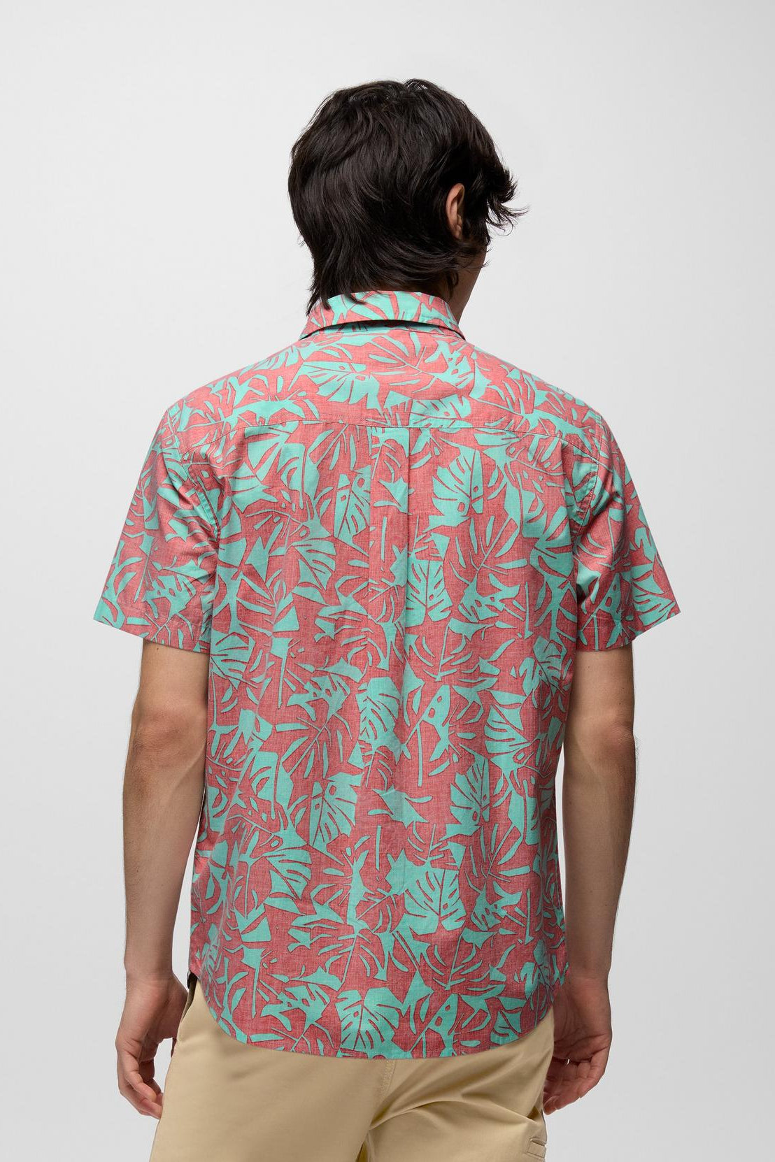 Stimmersee Standard Fit M's Short Sleeve Button Down Shirt