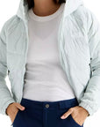 The North Face W's Hydrenalite Down Hoodie-Pearl Stone